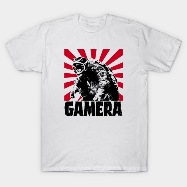 GAMERA - Rising sun - 1969 T-Shirt by KERZILLA